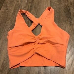 Aritzia TNA  Golden BUTTER Volley Sports Bra XS
